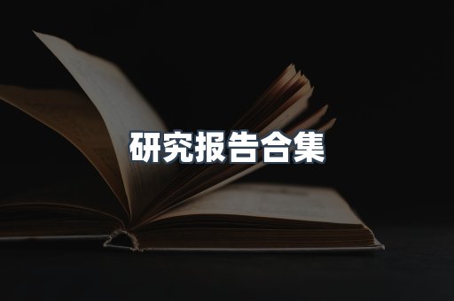 研究报告合集